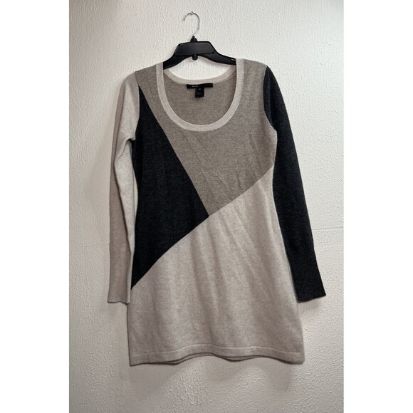 Marc Jacobs Sweater Dress 100% Cashmere Scoop Neck Sz M - Picture 2 of 9